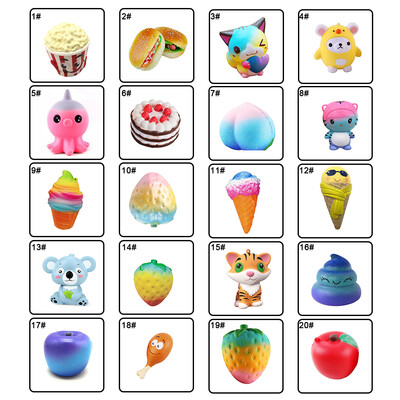 

Cute Slow Rising Cream Scented Toy Kids Gifts Stress Reliever Funny Decompress Doll Amazing Stretch Bread