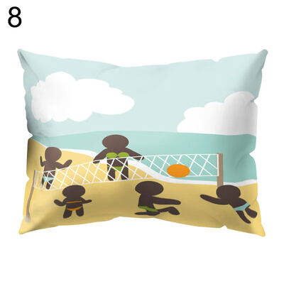 

Fresh Blue Sky Cloud Throw Pillow Protector Case Cushion Cover Bedding Articles