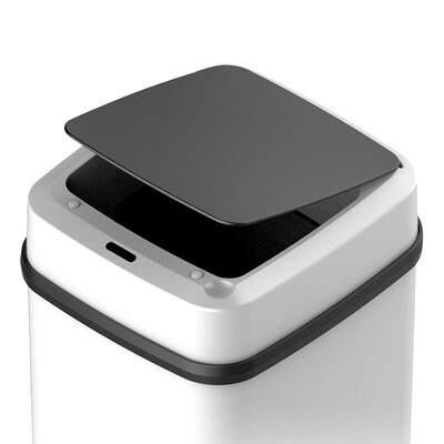 

Automatic Trash Can Dustbin Lid Motion Detector Kitchen Bedroom No Noise 10L Battery
