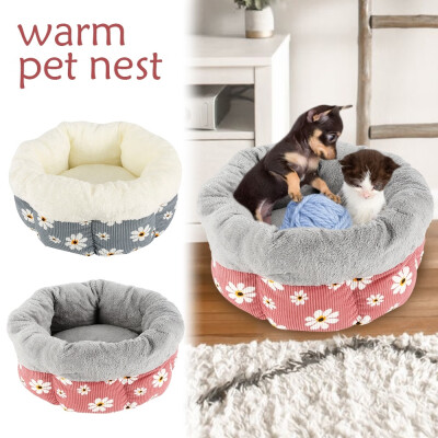 

Pet Dog Cat Bed Puppy Cushion House Soft Warm Kennel Mat Blanket Washable Pet Sleeping Bed