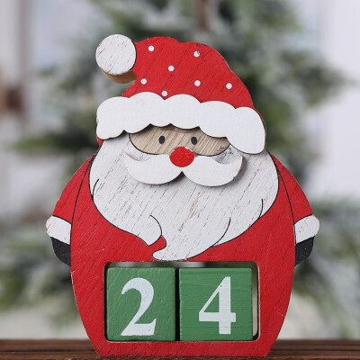 

Tailored Christmas Calendar Fabric Advent Countdown Santa Claus Calendar Christmas Decor