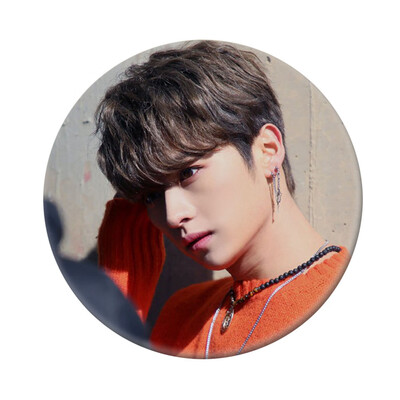 

KPOP Stray Kids New Album Same paragraph Personalized Round Badge Super Cute Bag Pendant Boys Girls Accessories Hot Gift for Fan