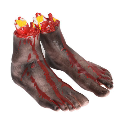 

Halloween Simulation Bloody Props Horrible Broken Blood Hands Feet Scary Fake Organs Halloween Party Decoration