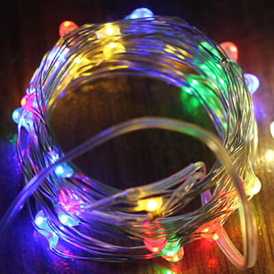 

Gobestart 100 LED Strings Light Waterproof Flexible Copper Wire Decorative Lights