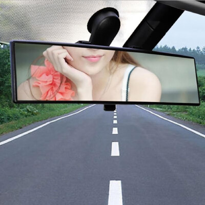 

Rearview Mirror Curved Surface Rear View Mirror Fit All Car Reduce Blind Spot Effectively