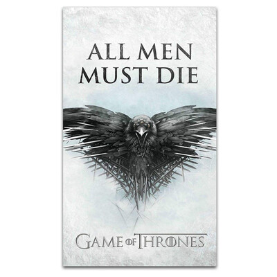 

Game of Thrones Poster Decorative Painting Cloth Wall Art Mural Home Decor Artwork for Living Room Bedroom