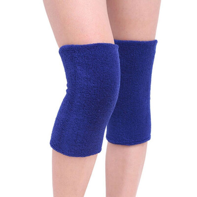 

2PCSLot Breathable Warm Towel Non-slip Dance Ski Knee Pads Sport Leg Sleeve Kneelet Soft Knee Pad Knee Support warm protection