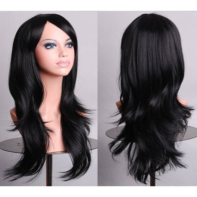 

Long Wavy Hair Heat Resistant Cosplay Wig for Women Wavy Curly Synthetic Hair Wigs