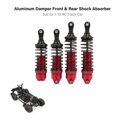 

Tailored 4PCS Aluminum Front & Rear Shock Absorber For Traxxas 110 Slash 4x4 3 Colors