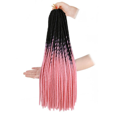 

Gobestart Fashion Pretty Woman Girl Gradient Color Tt Crochet Braids Extensions Wigs