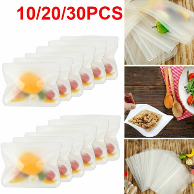 

Reusable Storage Bags Ideal for Food Snacks Lunch Sandwiches Make-up Stationery Travel Storage Home Organisation102030PCS