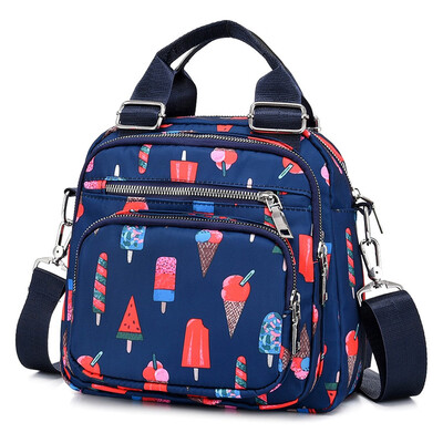 

Tailored Fashion Womens Zipper Multi-Function Large Capacity Nylon Backpack Travel Bag
