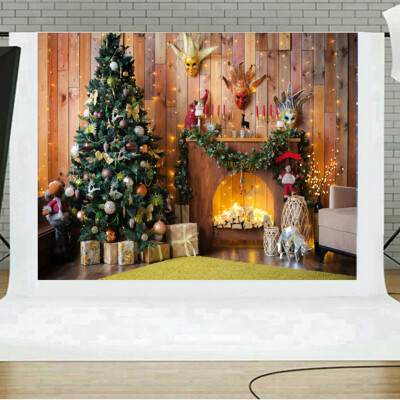 

Toponeto Christmas Backdrops Vinyl Wall 5x3FT Digital Background Photography Studio