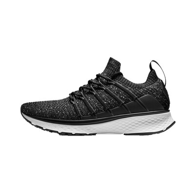

MIJIA millet sneakers 2 mens shoes casual shoes one piece high elastic knitting fish bone locking system combined single shoes black 41 yards