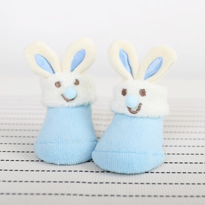 

Newborn Toddler Baby Boy Girl Socks Cute Bunny Ears Floor Socks Anti-Slip Baby Step Sock