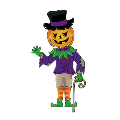 

Halloween 3D Hanging Ghost Decoration DIY Paper Pumkin Zombie Halloween Home Bar Festival Layout Props