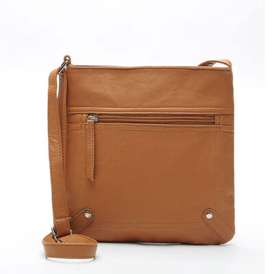 

Women Solid Color Zipper Shoulder Bag Purse Handbag Messenger Cross Body Satchel