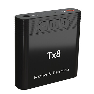 

Tx8 2 in 1 Bluetooth 50 Transmitter Receiver Audio Adapter for TV PC Headphone MP3MP4 Music Playback