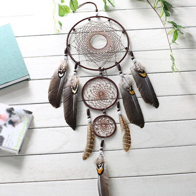 

Handmade Dream Catcher Feathers Decoration Car Wall Hanging Room Home Decor Gift