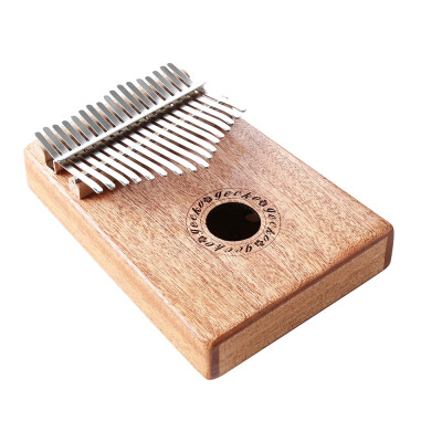 

GECKO Kalimba Mbira Sanza 17 Keys Thumb Piano with Musical Notation