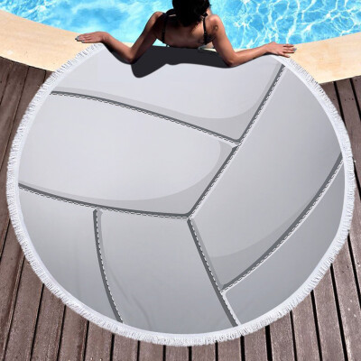 

Toponeto 1 PC Round Beach Pool Home Shower Towel Blanket Table Cloth Yoga Mat