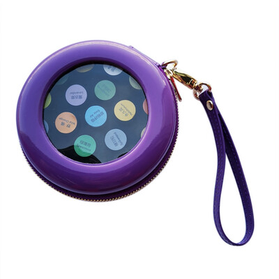

19-grids Oxford Cloth Essential Oil Bag With Zipper Round Essential Oil Bag Portable Essential Oil Sub-bottle Storage Bag 1-2ML