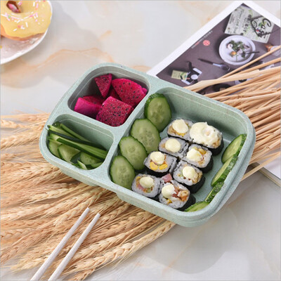 

Siaonvr Microwave Bento Lunch Box Picnic Food Fruit Container Storage Box For Kids Adult
