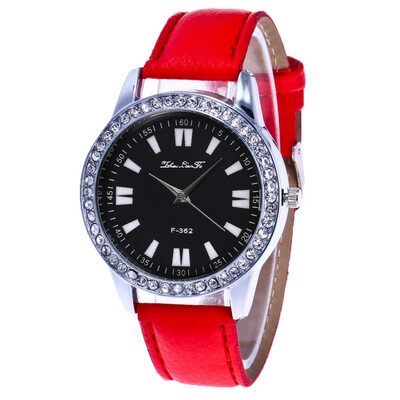 

〖Follure〗Zhou Lianfa Fashion Watch Mens Leather Strap Ladies Fashion Wild Quartz Watch