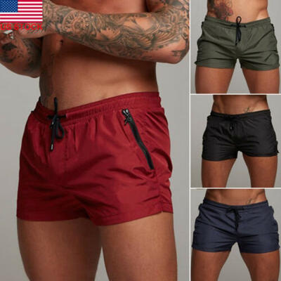 

Mens Boardshorts Surf Beach Shorts Swim Wear Sports Gym Running Trunks Pants US