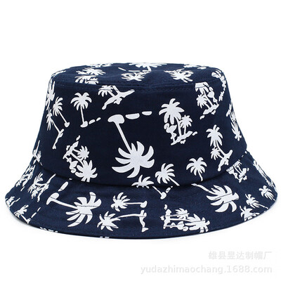 

Men Women Unisex Bucket Hat Festival Fishing Fisher Summer Sun Beach Cap