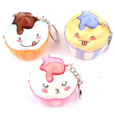 

Antistress Squishy Slow Rising Stress Relief Squeeze Toys Gadget Sausage Ice Cream Kawaii Artificial Foods & Vegetables Decor