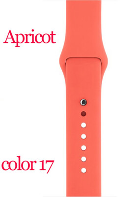 

Silicone Sports Band for Apple Watch Series 123 38MM 42MM Rubber Watchband for iWatch Volt series 4 40mm 44mm