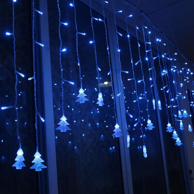 

Toponeto 35M Christmas Tree Icicle Fairy String Lights LED BulbsHome Xmas Decoration