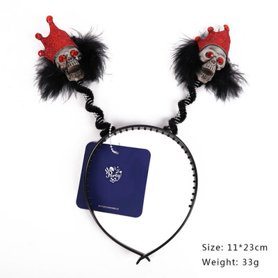 

Special Halloween Headband Witch Eyeball Spider Headband Decoration Ghost Festival Masquerade Net Yarn