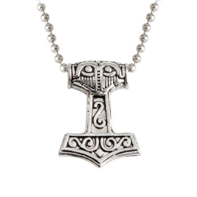 

1 Pcs Punk Men Nordic Viking Pendant Vintage Myth Beautiful Hammer