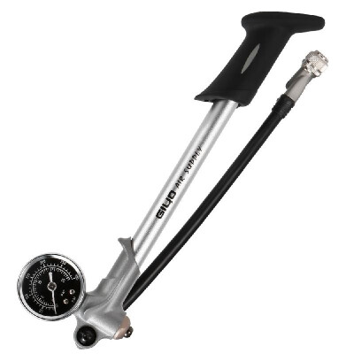 

Mini Bicycle Portable Pump Air Supply Bike Cycle Air Pressure Pump Air Inflator with Gauge for American Valves
