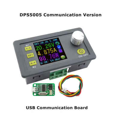 

DPS5005 USB Communication 50V 5A Constant Voltage Current Step-down Power Supply Module Buck Voltage Converter Voltmeter