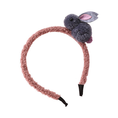 

Baby Cute Girls Plush Rabbit Design Headband Headwear Apparel Photography Prop Party Gift