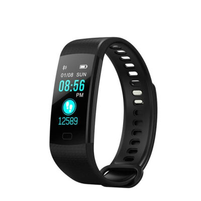 

Bluetooth Smart Bracelet Alarm Clocks Color Screen Heart Rate Monitor Blood Pressure Measurement Fitness Tracker Smart