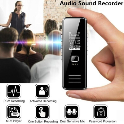 

32G Upgraded Waterproof Mini Digital Voice Activated Recorder Spy Dictaphone Audio Sound Recorder MP3