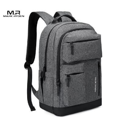 

MARK RYDEN Portable New Outdoor Waterproof Nylon Knapsack Male Business Multi-Function Three Layers Travel Laptop Bag