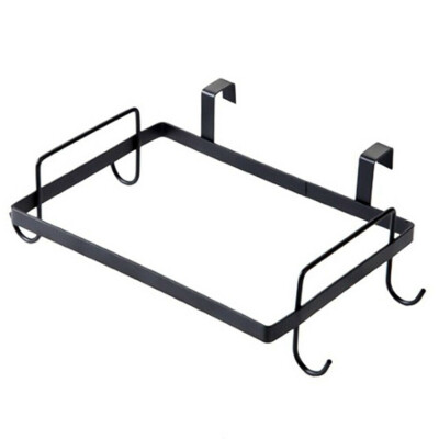 

Stainless Steel Door-Back Garbage Trash Bag Bracket Rack Hanging Holder