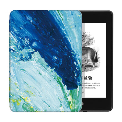 

Bai Tu only adapts to the new 2018 Kindle Paperwhite 4 painted protective cover Amazon e-book reader sleep shell free&easy