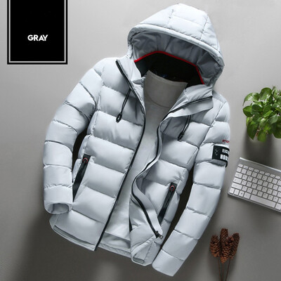 

Gobestart Mens Autumn Winter Solid Color Pullover Long Sleeve Hooded Tops Blouse