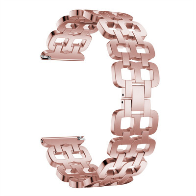 

〖Follure〗Stainless Steel Chain Style Bracelet Smart Watch Band Strap For Huami Amazfit 2S