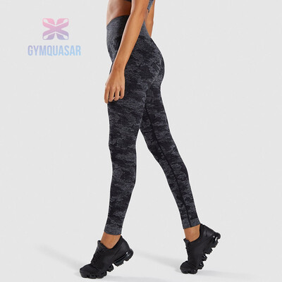 

Camouflage Seamless High Waist Yoga Leggings Workout Pants Gym Leggings Yoga Leggings
