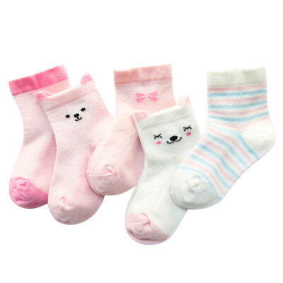 

Cartoon Infant Socks Birthday Gifts For Baby 5 PairsLot Baby Socks Newborn Boys Girls Toddler Anti-slip Socks