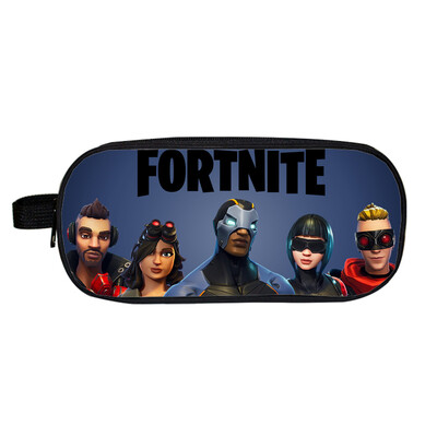 

Fortnite Night Animation Children Pencil Bag Pen Bags Students Stationery Bag