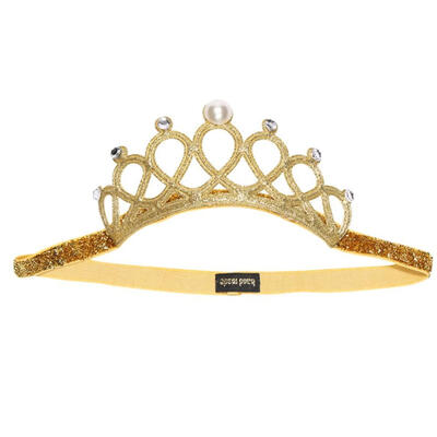 

Cute Baby Soft Hairband Crown Headwear Girl Hair Accessories Elastic Band