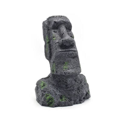 

Artificial Aquarium Easter Island Statue Decoration Resin Underwater Landscaping Craft Ornaments For Fish Tank Decor